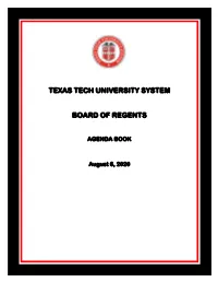 Texas Tech University System Board of Regents