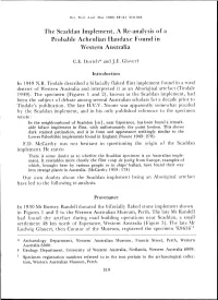The Scaddan Implement, a Re