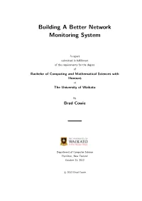 Building a Better Network Monitoring System