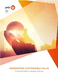 GENERATING SUSTAINABLE VALUE Commitment Creates Future GENERATING SUSTAINABLE VALUE Commitment Creates Future GLOBAL MEGATRENDS in the ENERGY SECTOR