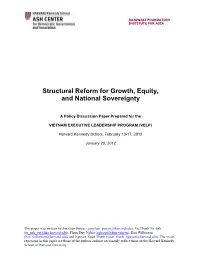 Policy Discussion Paper #5