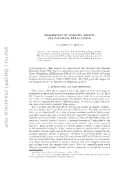 Arxiv:1910.06130V2 [Math.DS] 5 Oct 2020