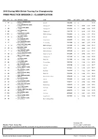 BTCC Classification