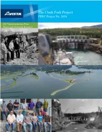 FERC Project No. 2058
