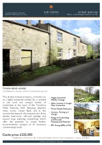 Guide Price £325,000 VIEWING STRICTLY by APPOINTMENT with the VENDOR’S SOLE AGENTS