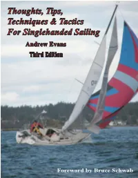 Techniques & Tactics for Singlehanded Sailing Thoughts, Tips