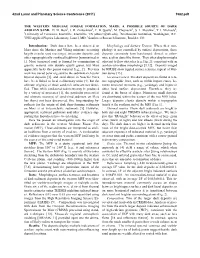 The Western Medusae Fossae Formation, Mars: a Possible Source for Dark Aeolian Sand