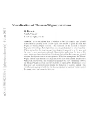 Visualization of Thomas-Wigner Rotations 2