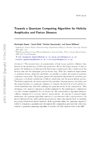 Arxiv:2010.00046V2 [Hep-Ph] 13 Oct 2020