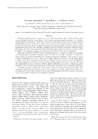 Beyond Astronaut's Capabilities: a Critical
