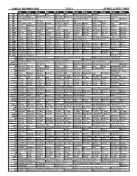Sunday Morning Grid 1/24/21 Latimes.Com/Tv