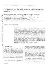 The Structure and Dynamics of the AC114 Galaxy Cluster Revisited
