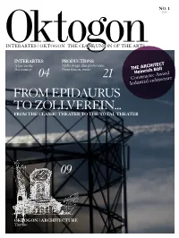 Architecture from EPIDAURUS to ZOLLVEREIN