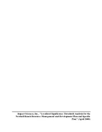 Operational Emissions with Mitigation: Summary of Alternatives with Entrada And