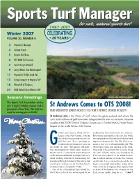 St Andrews Comes to OTS 2008! Prosperous New Year