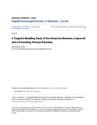 A Targeted Modeling Study of the Interaction Between a Supercell and a Preexisting Airmass Boundary