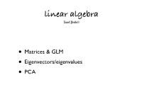 Linear Algebra Saad Jbabdi