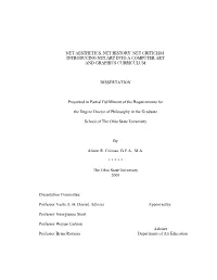 Net. Aesthetics, Net. History, Net. Criticism: Introducing