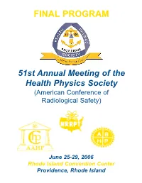 Final Program