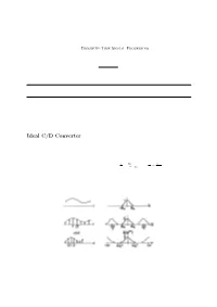 Ideal C/D Converter
