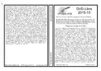 DVD-Libre 2015-10 DVD-Libre Libreoffice 5.0.2 - Libreoffice Libreoffice - 5.0.2 Libreoffice Octubre De 2015 De Octubre