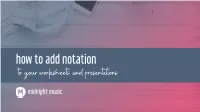 Slides – Provided