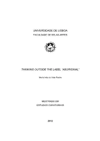 Thin Un Nking O Nivers Outside Idade D E the L De Lisb Label