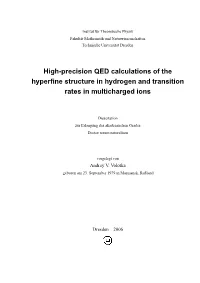 High-Precision QED Calculations of the Hyperfine Structure in Hydrogen