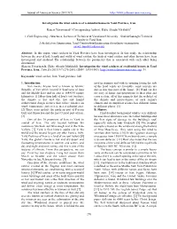 Journal of American Science 2013;9(7)