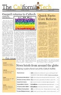 Quick Facts: Core Reform