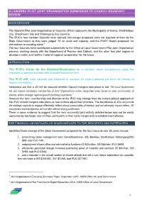 Submission to Council Boundary Review