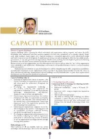 Capacity Building