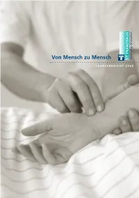 Jahresbericht 2005: "Von Mensch Zu Mensch"
