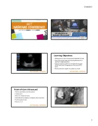 Intro to Bedside Ultrasound