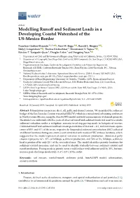 Modelling Runoff and Sediment Loads in a Developing Coastal