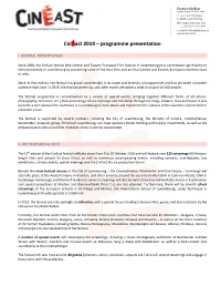 Programme Presentation