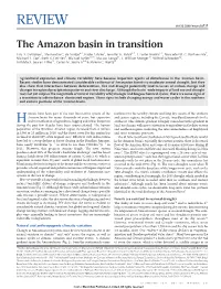 The Amazon Basin in Transition Eric A