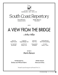 A View from the Bridge