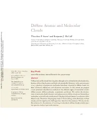Diffuse Atomic and Molecular Clouds