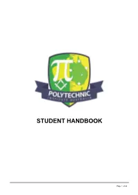 Student Handbook