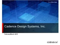 Cadence Design Systems, Inc