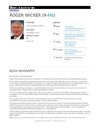 Roger Wicker (R-Ms)