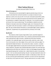 Wind Turbine Write Up