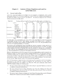 Chapter 4. Analysis of Future Population and Land Use in the Study Area