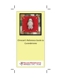 Clinician's Reference Guide to Curanderismo