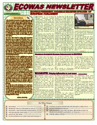 ECOWAS Newsletter Issue2-Eng