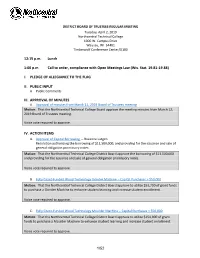 12:15 P.M. Lunch 1:00 P.M. Call to Order, Compliance with Open