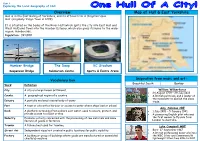 Map of Hull & East Yorkshire Overview