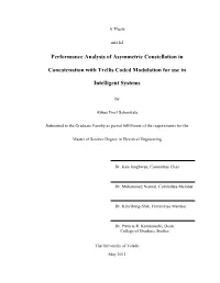 Performance Analysis of Asymmetric Constellation in Concatenation with Trellis Coded