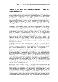 Chapter 5. the River Environmental Domains - Results and Technical Discussion